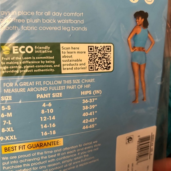 11 pair fruit of the loom panties 5 /S NWT - Picture 3 of 5